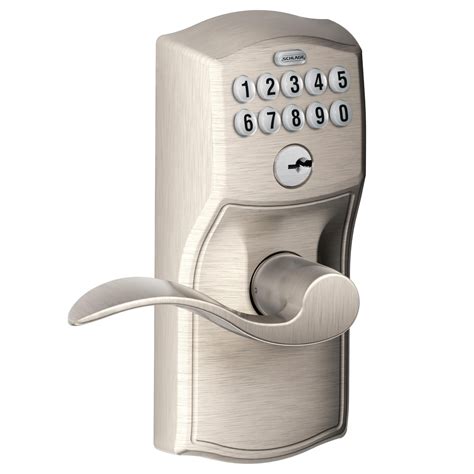 schlage fe595|Schlage Keypad Entry Lever FE595 .